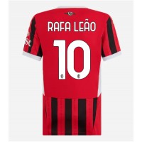 AC Milan Rafael Leao #10 Replika Hemmatröja Dam 2024-25 Kortärmad